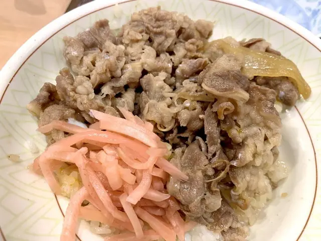 すき家の牛丼