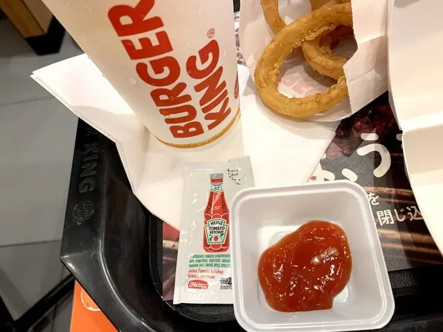 バーガーキングのケチャップ