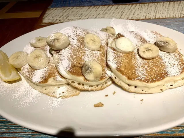 コナズ珈琲のパンケーキ