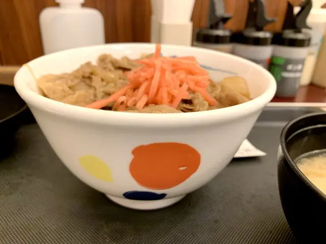 松屋の牛めし