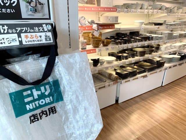 ニトリ店内