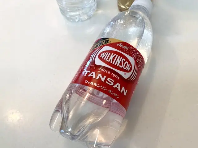 ペットボトル入りの炭酸水