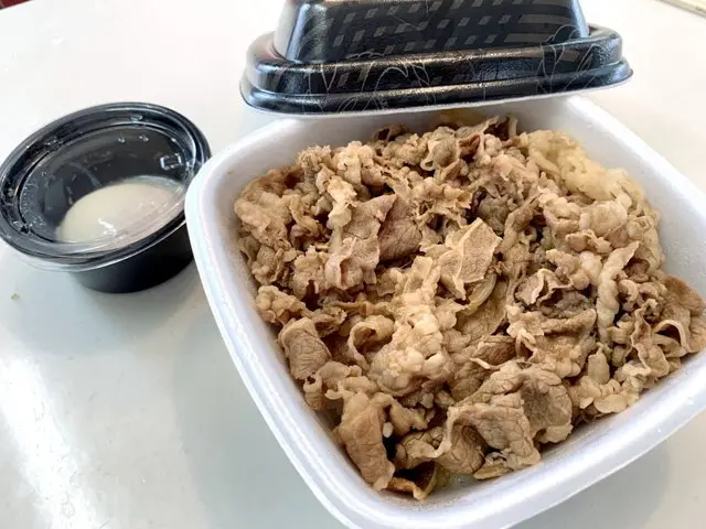 吉野家のテイクアウト牛丼