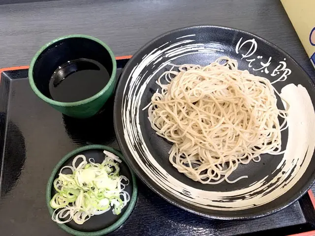 ゆで太郎の蕎麦