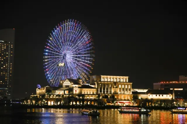 横浜コスモクロックの夜景