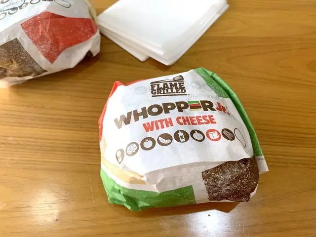 バーガーキングのワッパーチーズジュニア